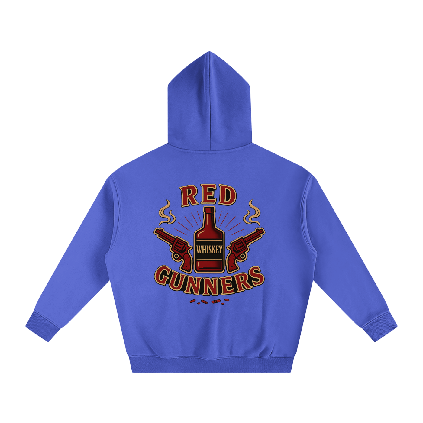Red Whiskey Gunners Hoodie