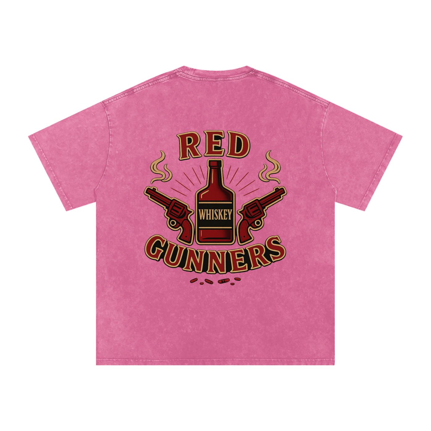 Red Whiskey Gunners T-Shirt