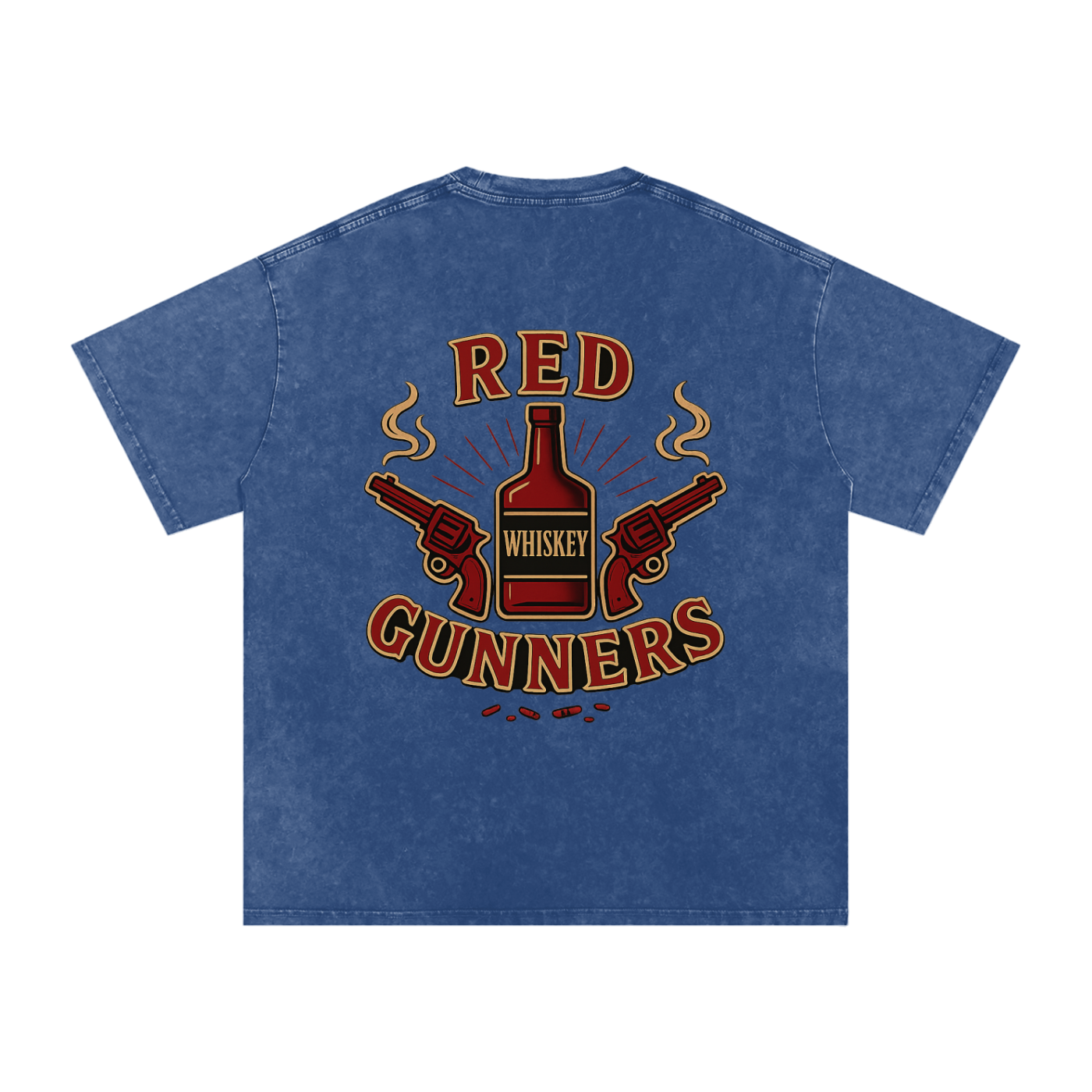 Red Whiskey Gunners T-Shirt