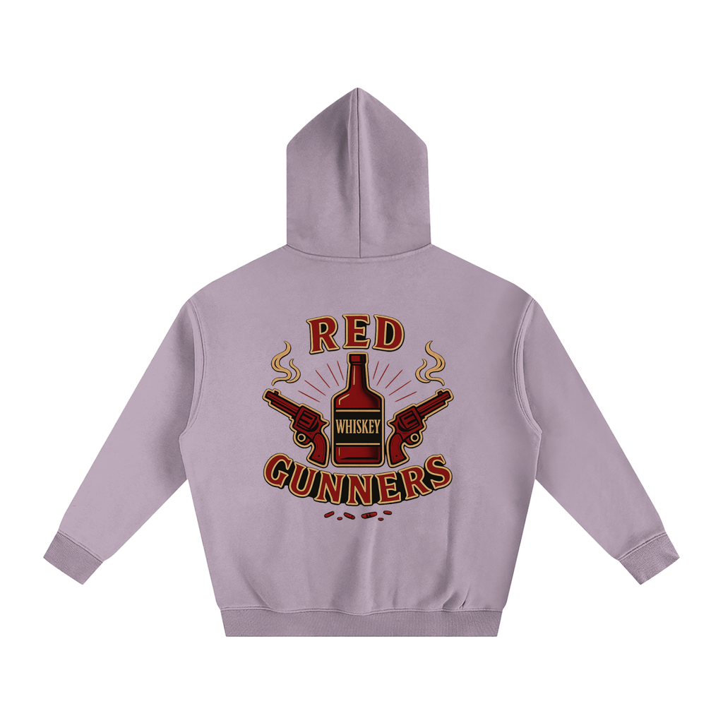 Red Whiskey Gunners Hoodie