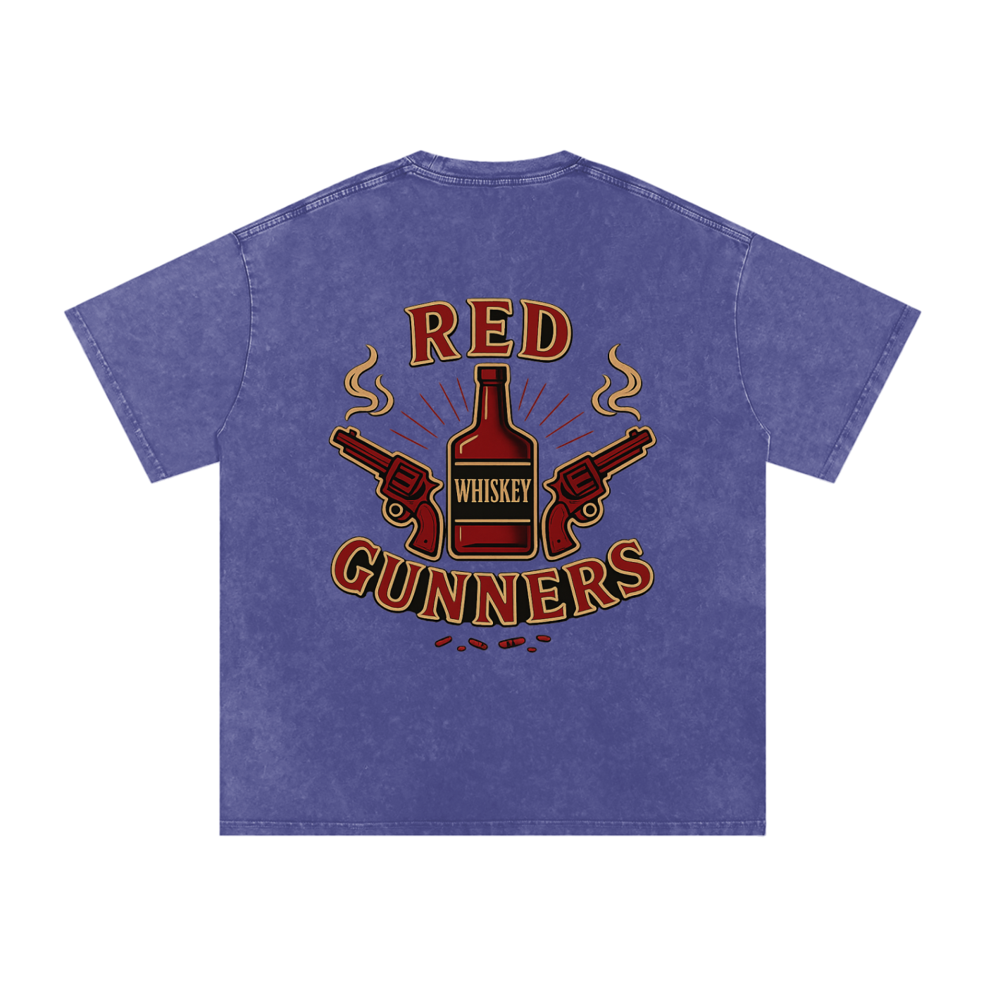Red Whiskey Gunners T-Shirt