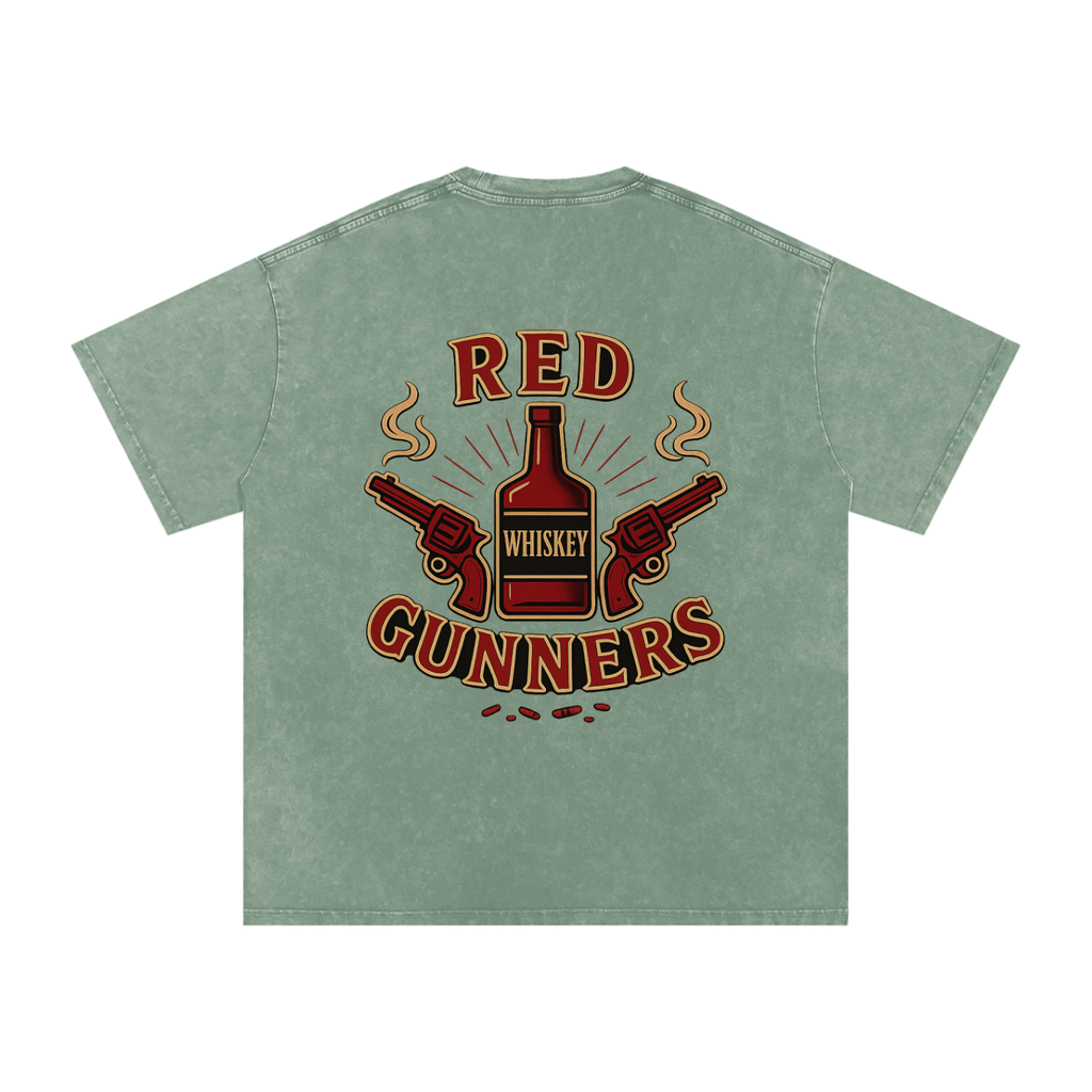 Red Whiskey Gunners T-Shirt
