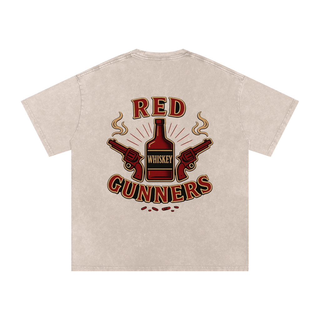 Red Whiskey Gunners T-Shirt
